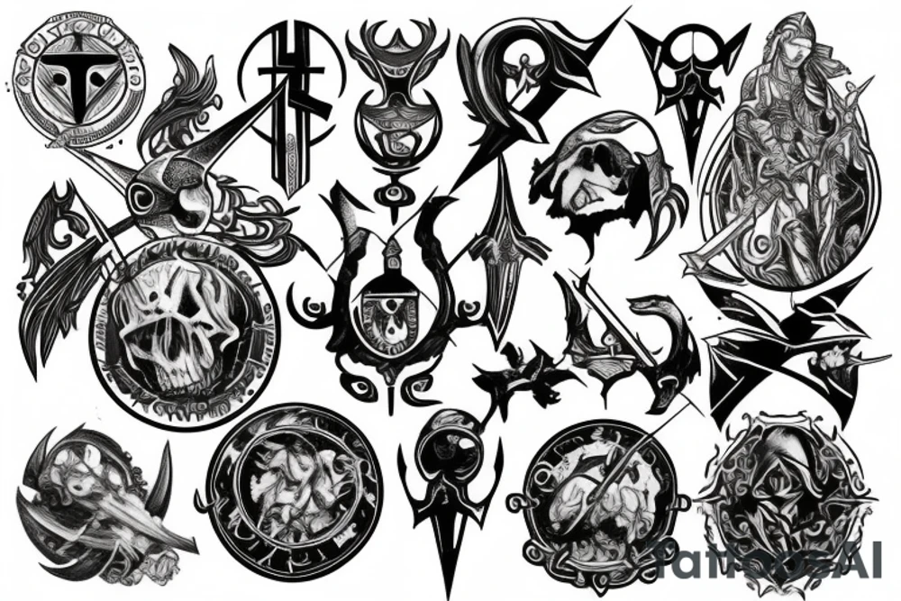 templar tattoo idea