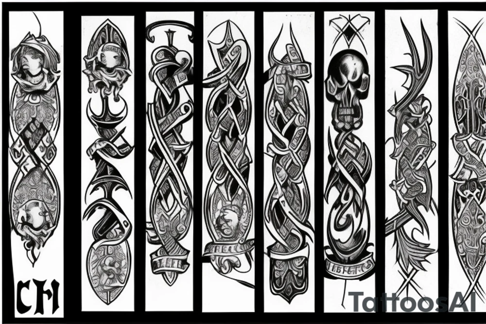 templar basic tattoo idea