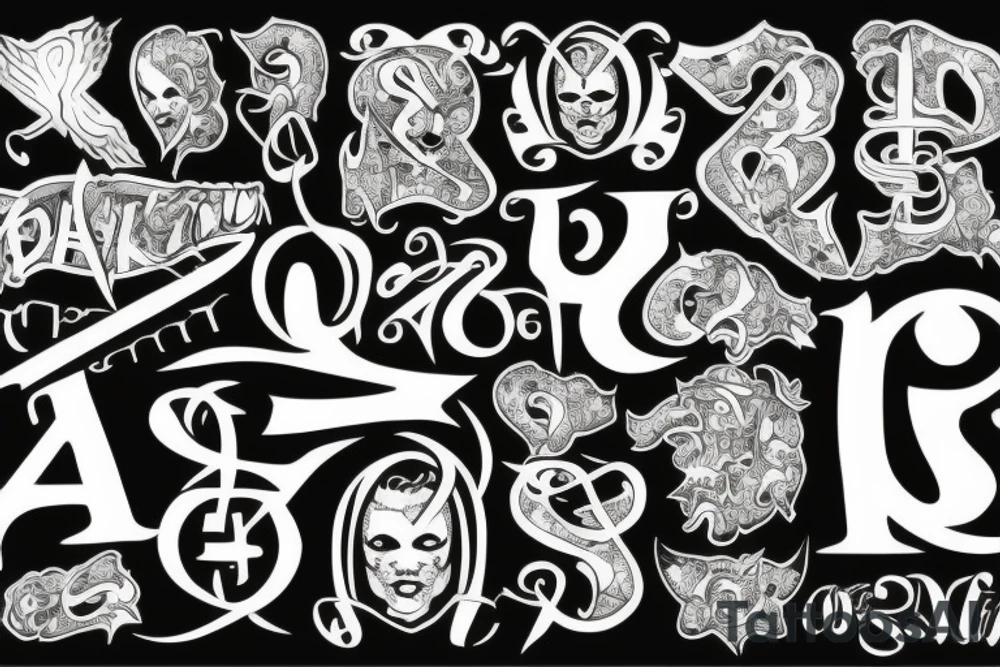 dollar sign $ tattoo idea