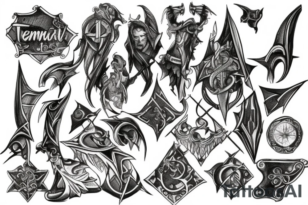 templar tattoo idea