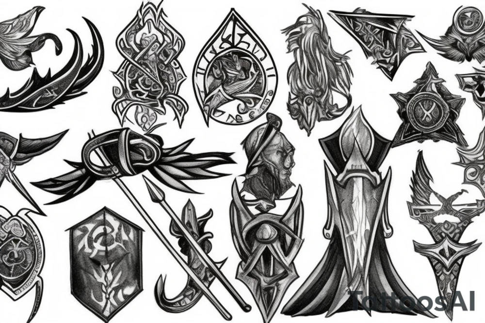 templar tattoo idea