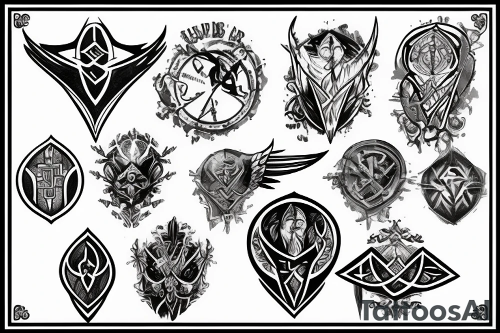 templar tattoo idea