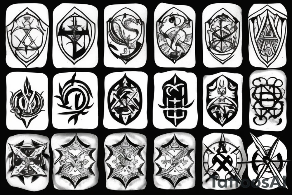 templar tattoo idea