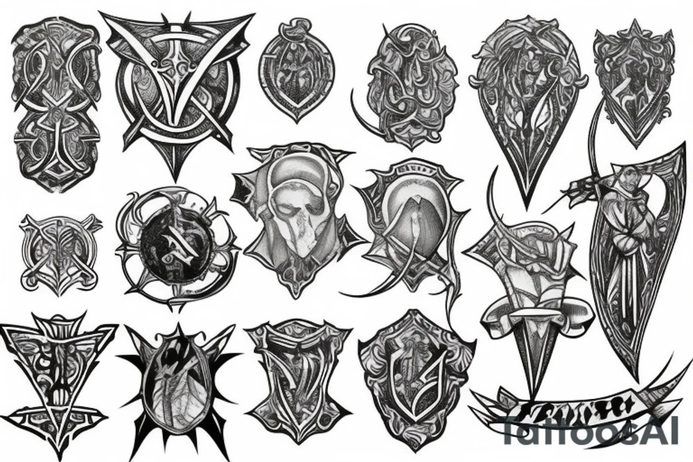 templar tattoo idea
