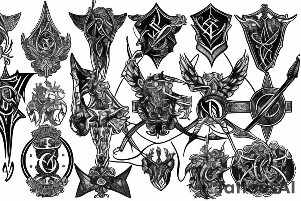 templar tattoo idea