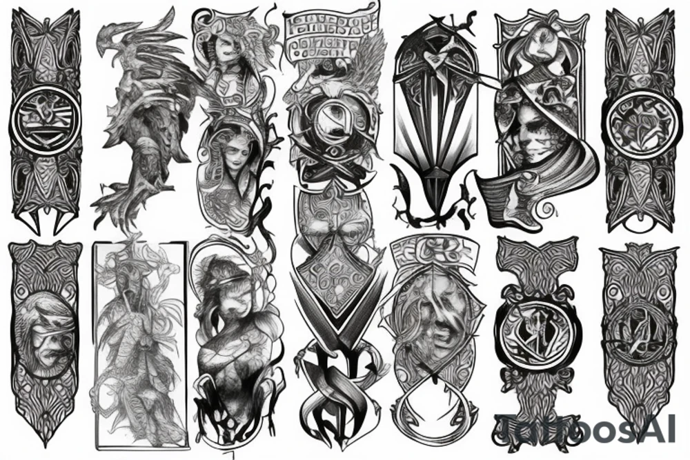 templar tattoo idea
