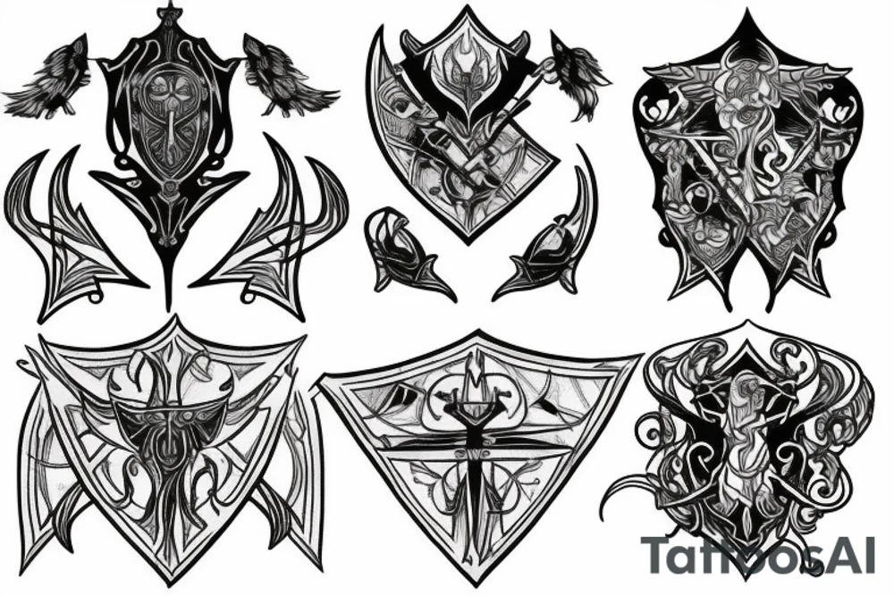 templar tattoo idea