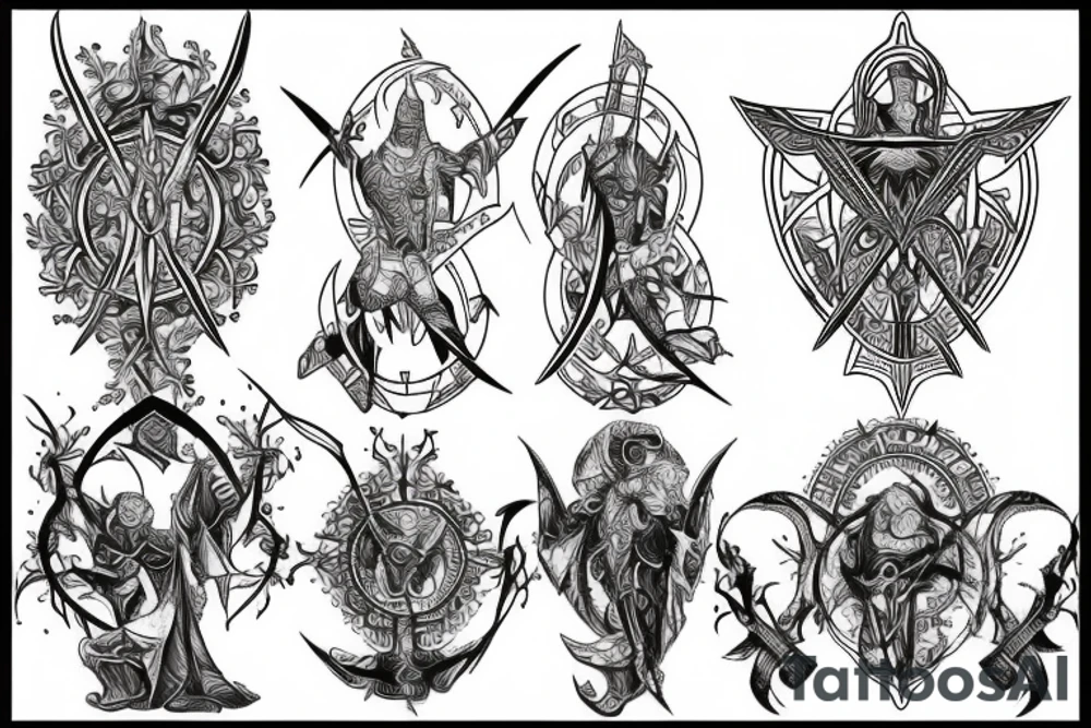templar tattoo idea