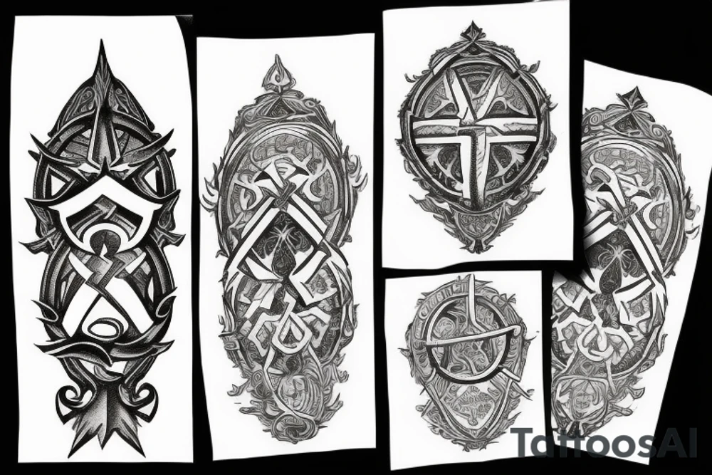 templar tattoo idea