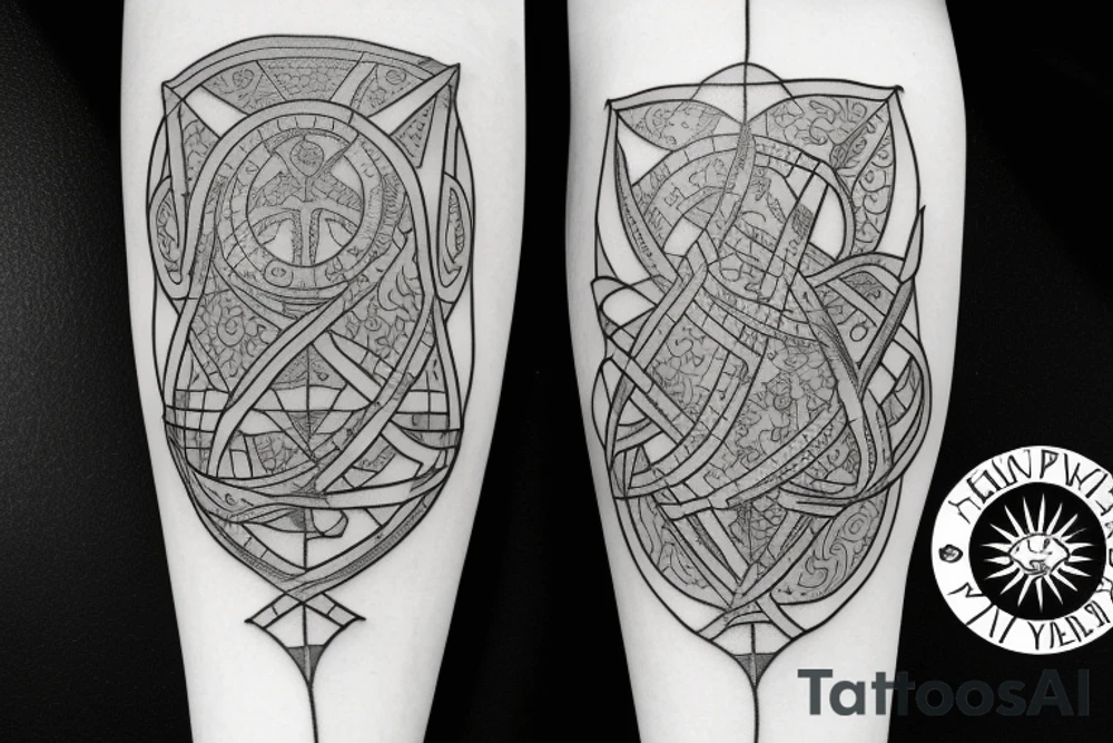 templar tattoo idea