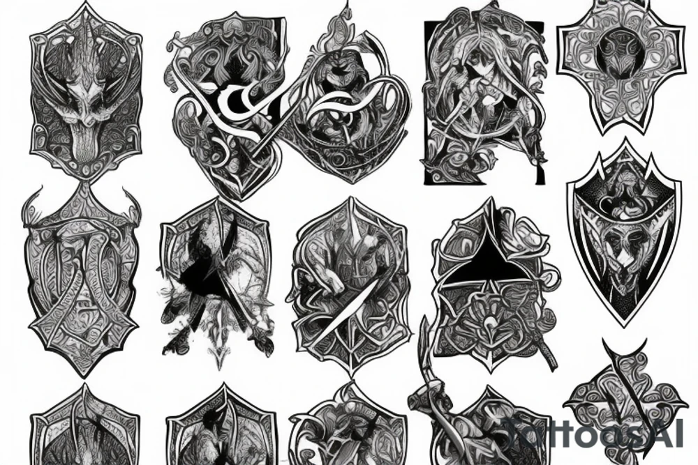 templar tattoo idea
