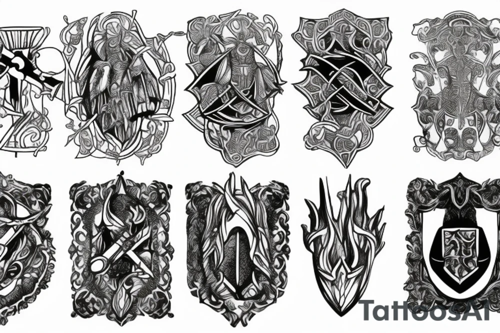 templar tattoo idea