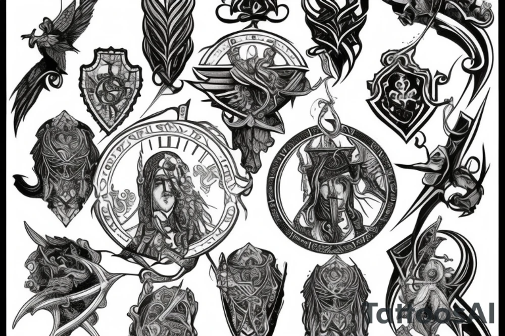 templar tattoo idea