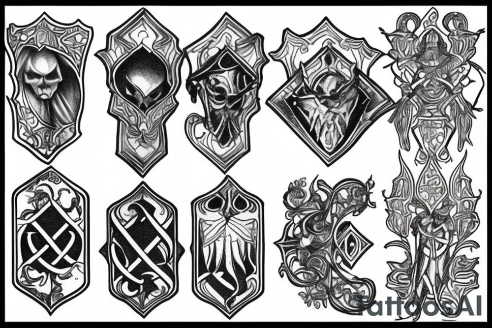 templar tattoo idea