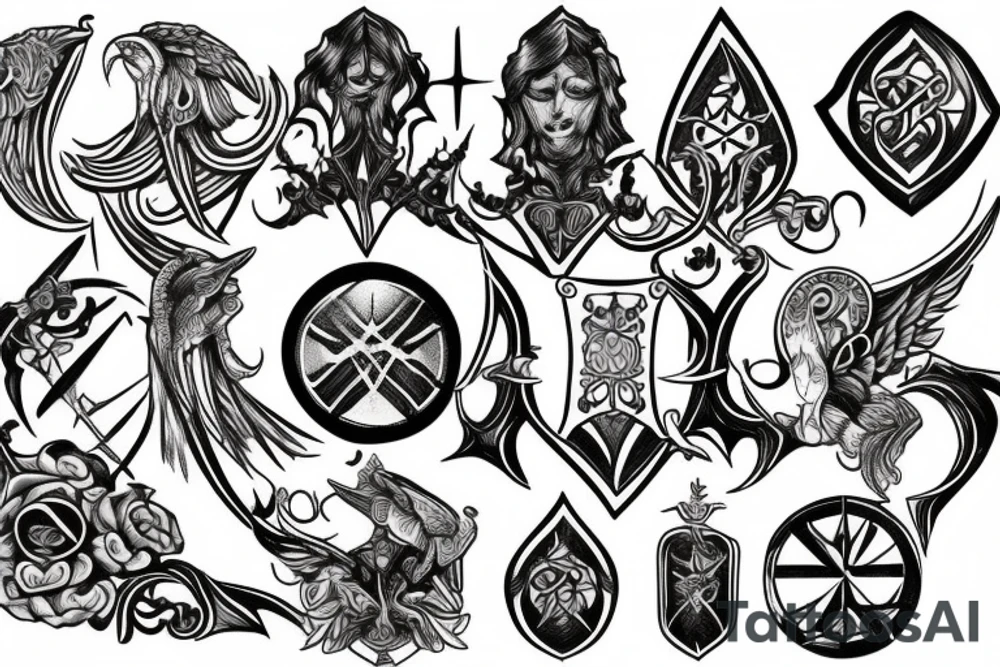 templar tattoo idea