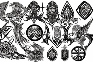 templar tattoo idea