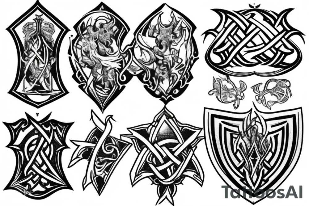 templar tattoo idea