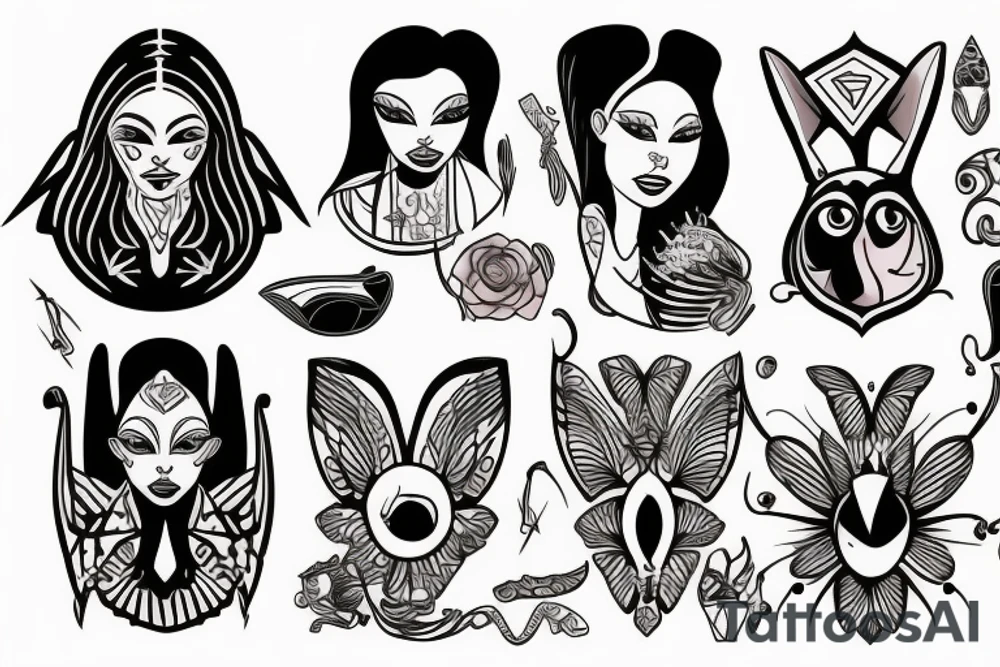 sphynx tattoo idea