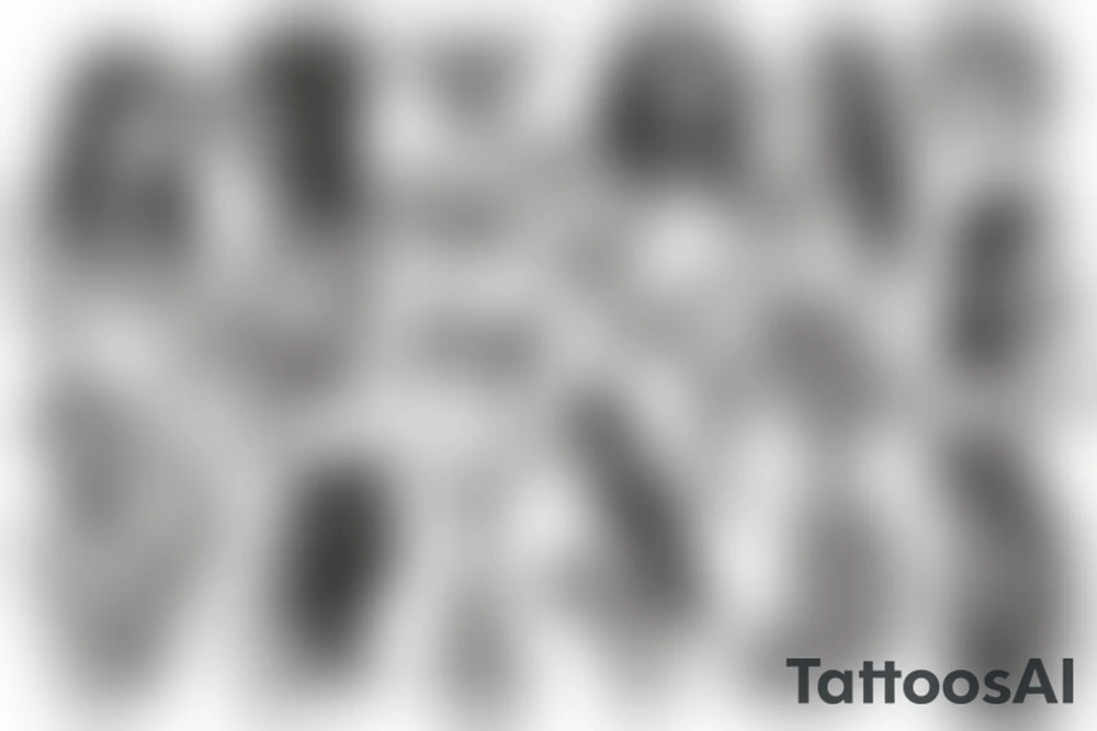 sphynx girl tattoo idea