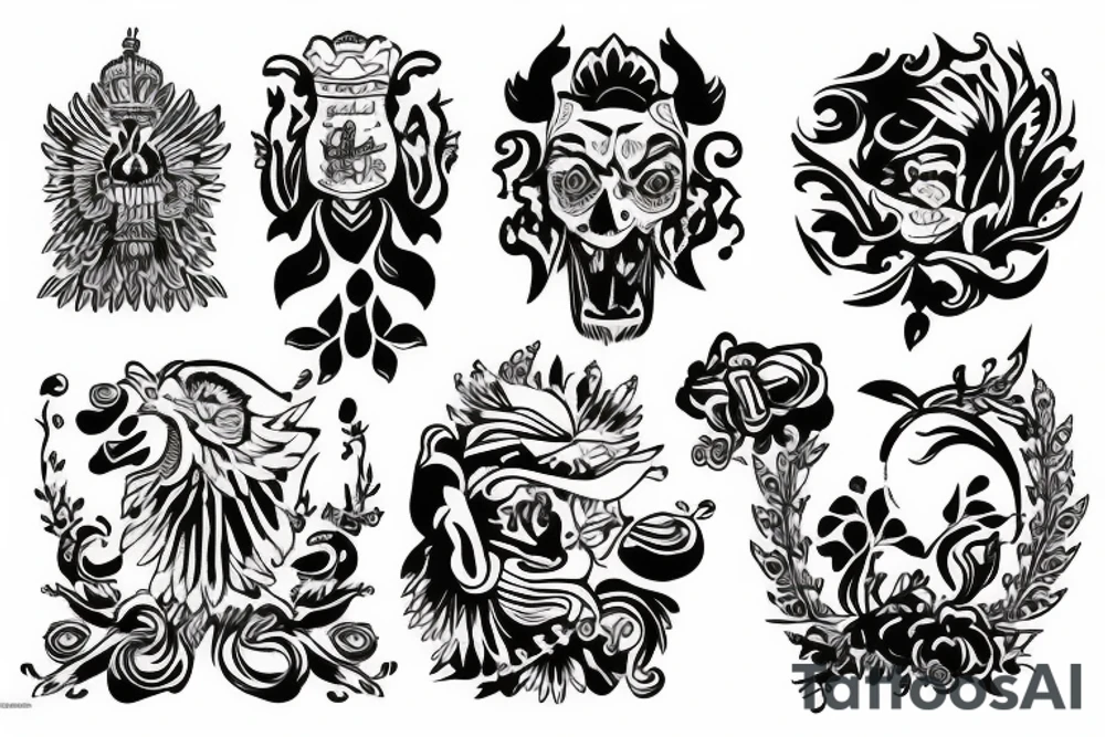 russia tattoo idea