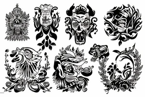 russia tattoo idea