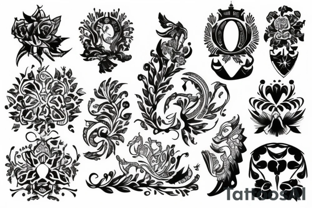 russia tattoo idea