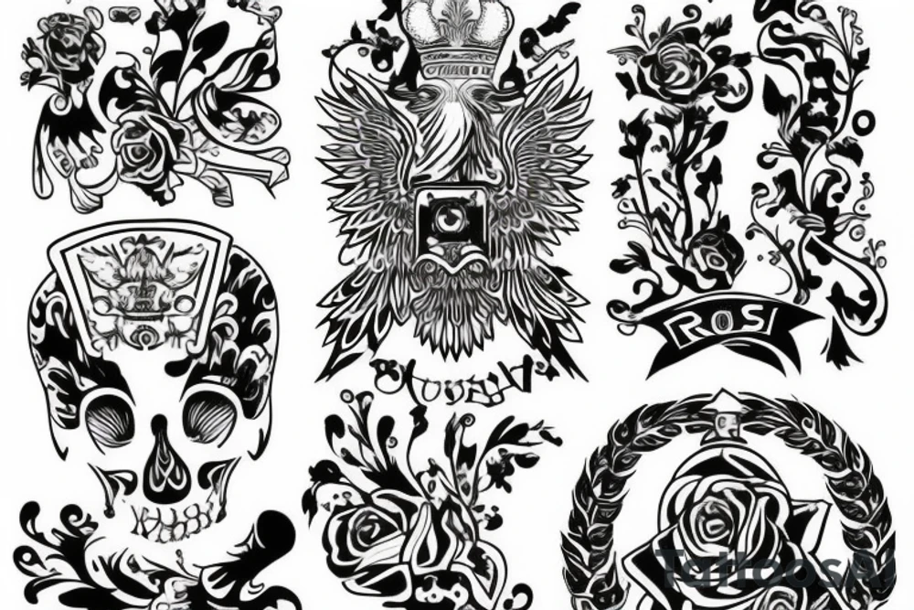 russia tattoo idea