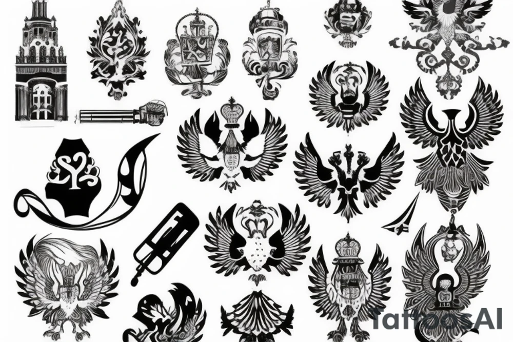russia tattoo idea