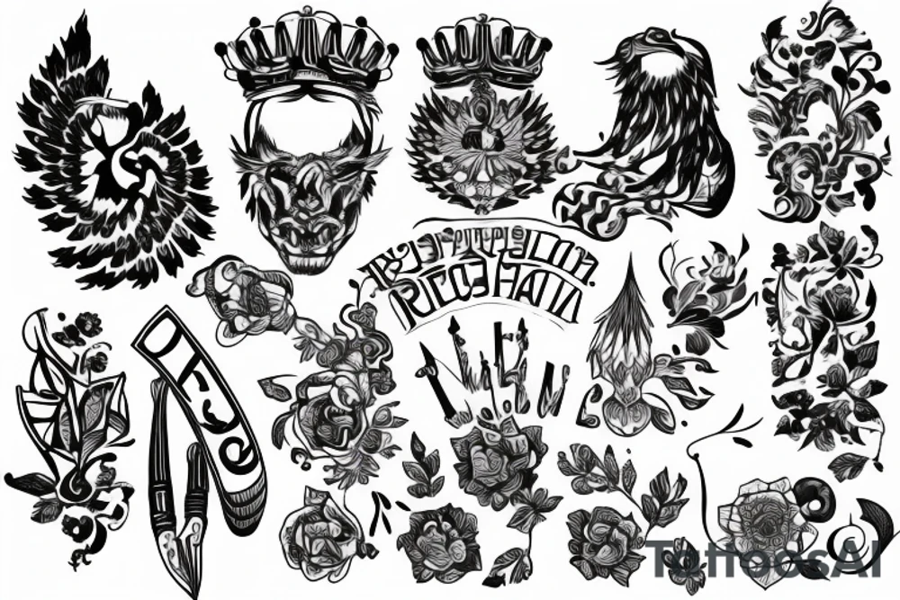 russia tattoo idea