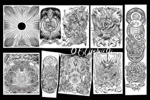 sunflame tattoo idea
