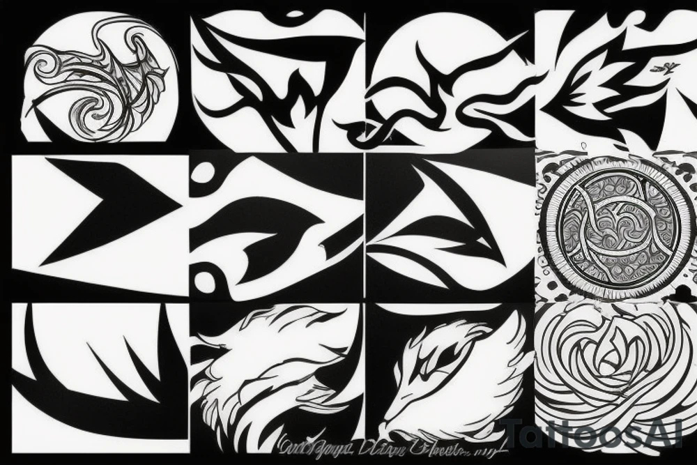 sunflame tattoo idea