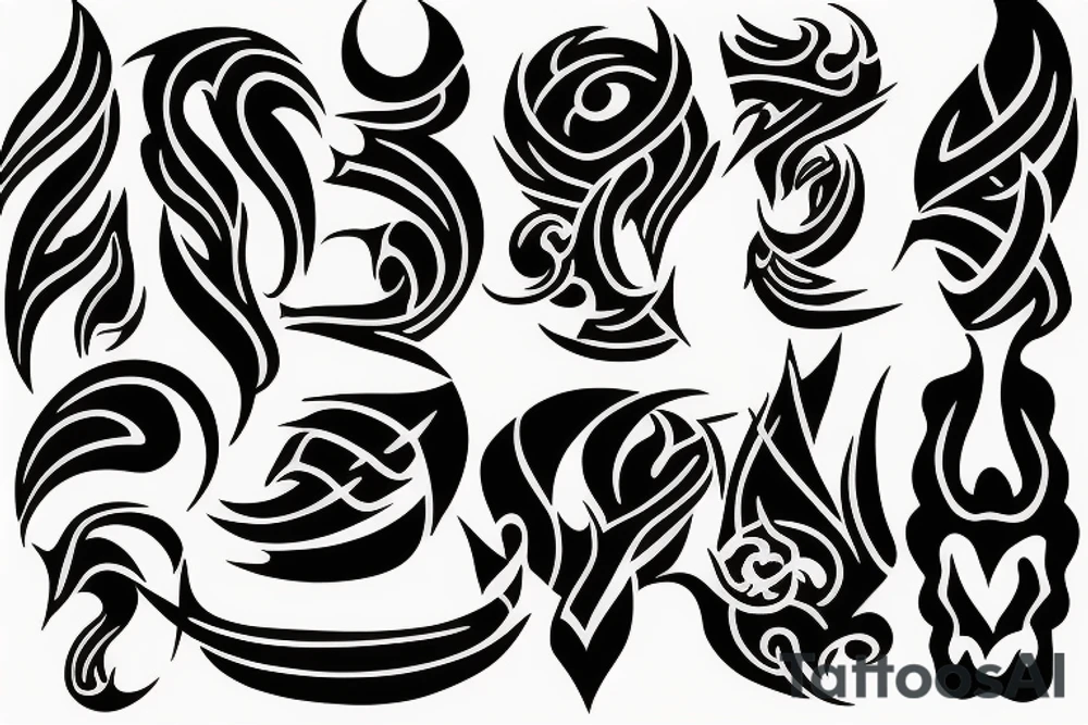 sunflame tattoo idea