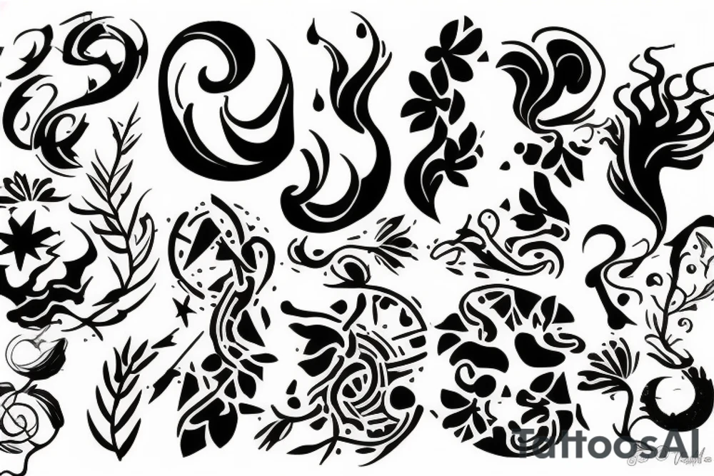random tattoo idea