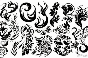 random tattoo idea