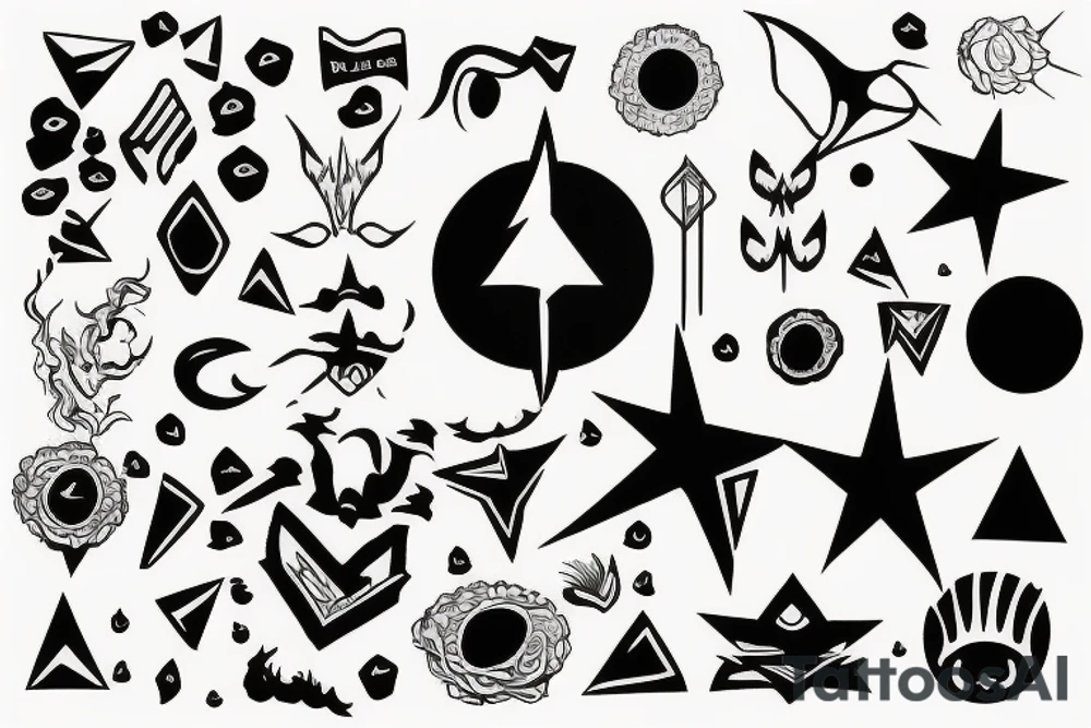 random tattoo idea