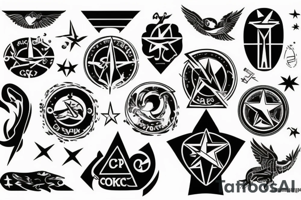 cccp emblem tattoo idea