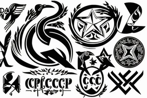 cccp emblem tattoo idea