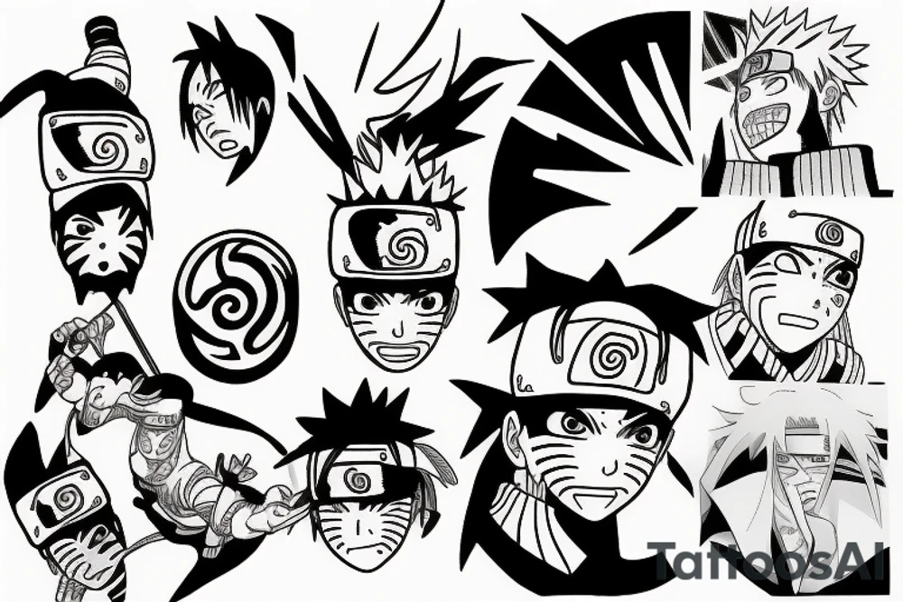 naruto tattoo idea