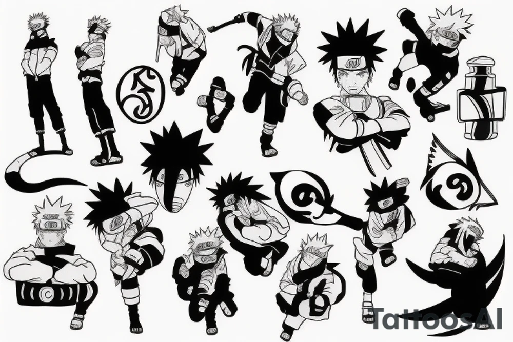 naruto tattoo idea