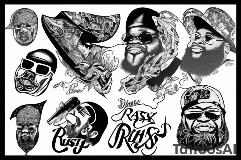 rick ross tattoo idea