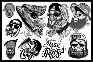 rick ross tattoo idea