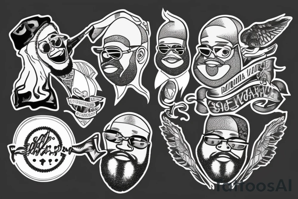 rick ross tattoo idea