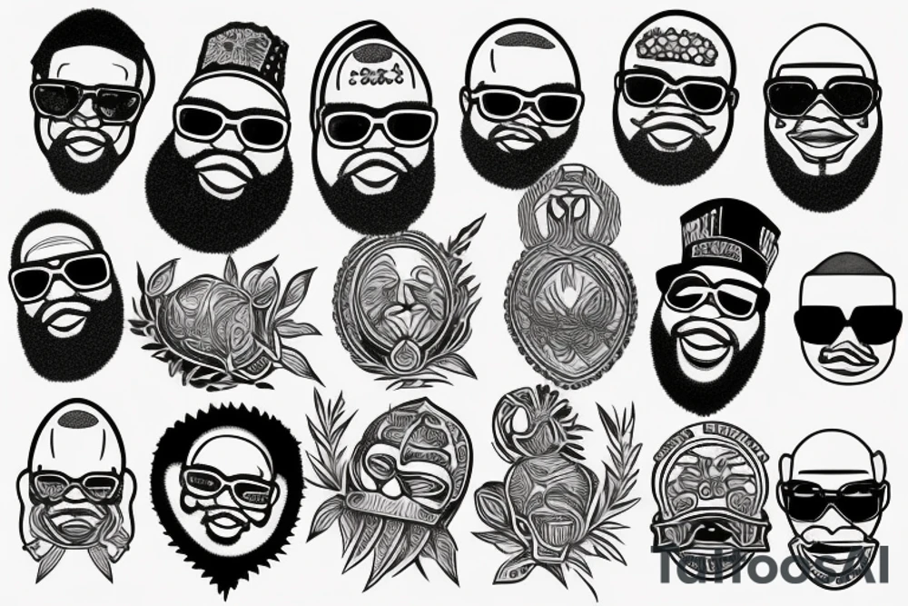 rick ross tattoo idea