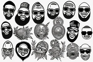 rick ross tattoo idea