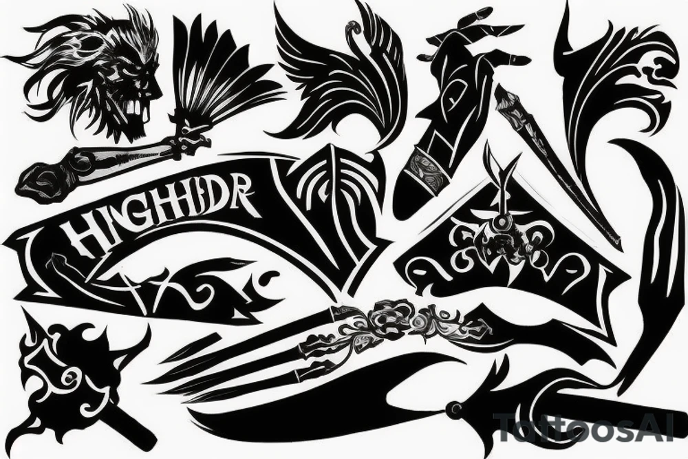 highlander tattoo idea