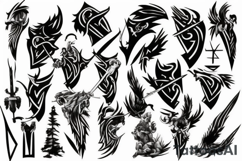 highlander tattoo idea