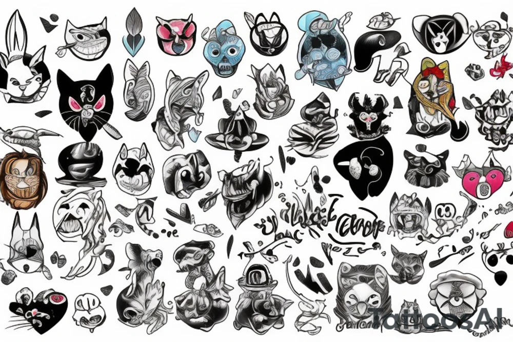 Cheshire tattoo idea