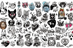 Cheshire tattoo idea