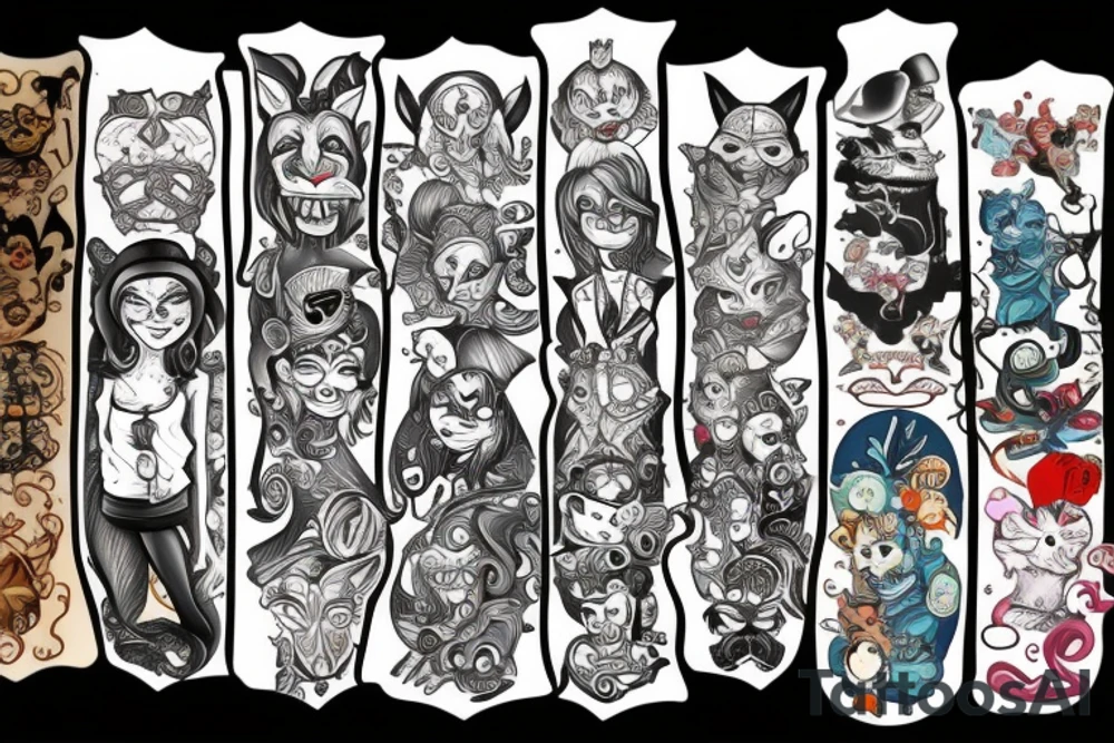 Cheshire tattoo idea