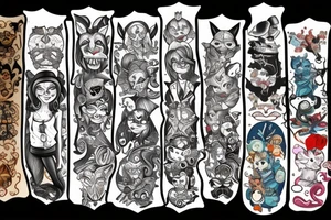 Cheshire tattoo idea
